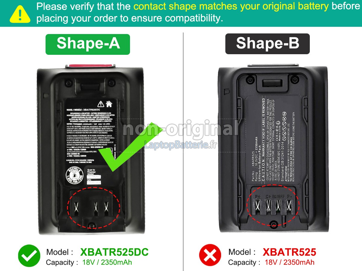 Batterie pour Shark IW1111