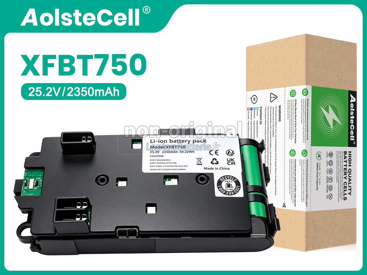 Batterie pour Shark XFBT750