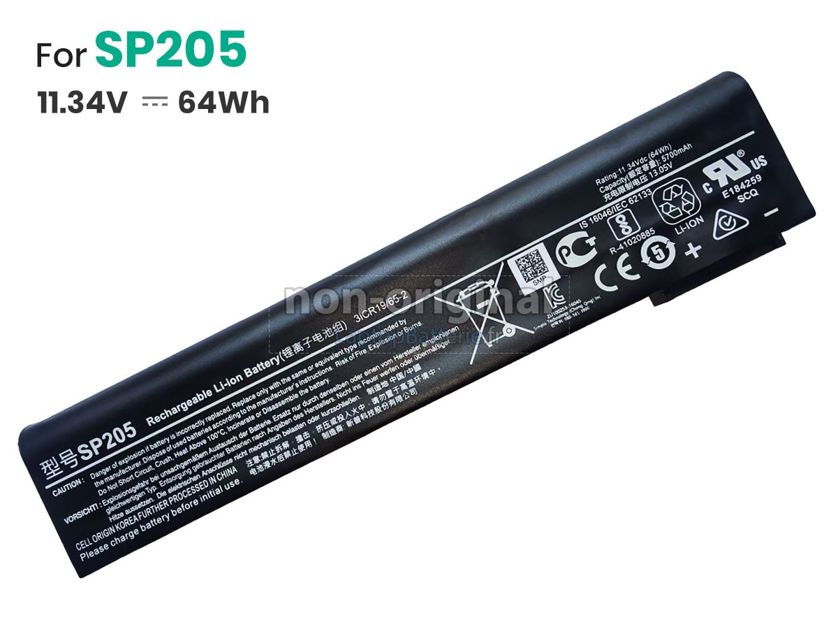 Batterie pour Siemens SIMATIC ITP1000