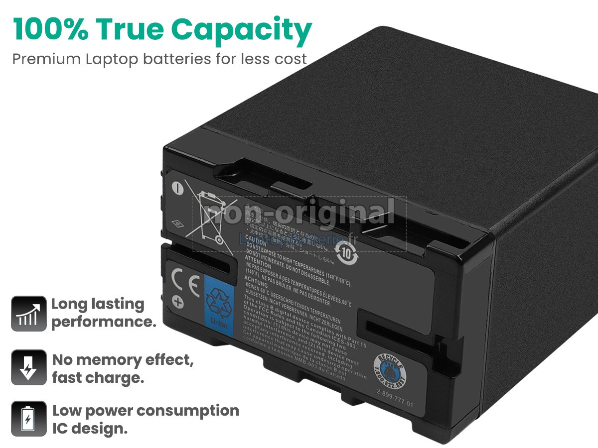 Batterie pour Sony BP-U60
