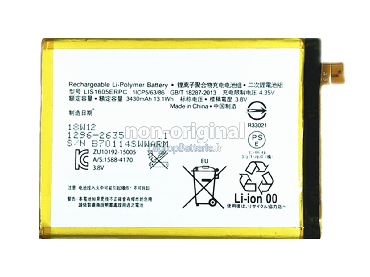 Batterie pour Sony XPERIA Z5 PREMIUM DUAL E6833