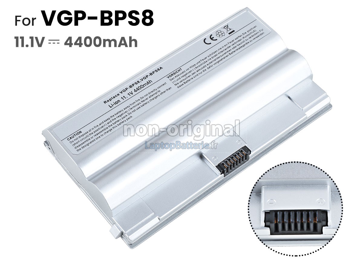 Batterie pour Sony VGP-BPS8