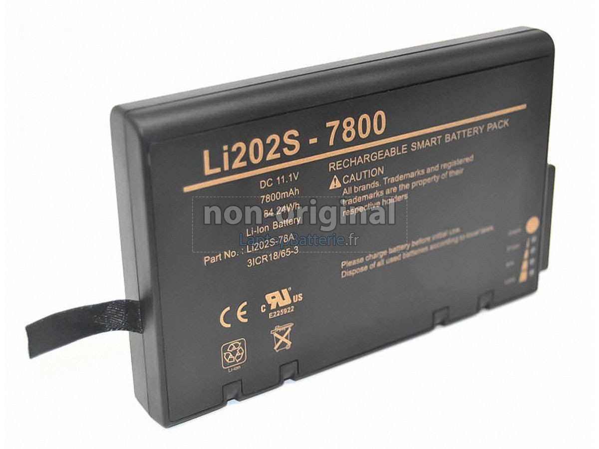 Batterie pour Spacelabs LI202S-78A