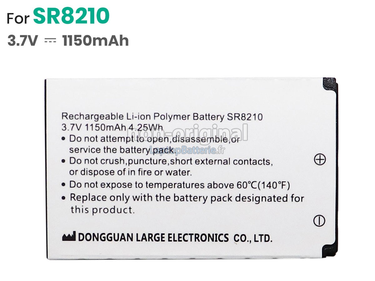 Batterie pour Sunray SRF618A