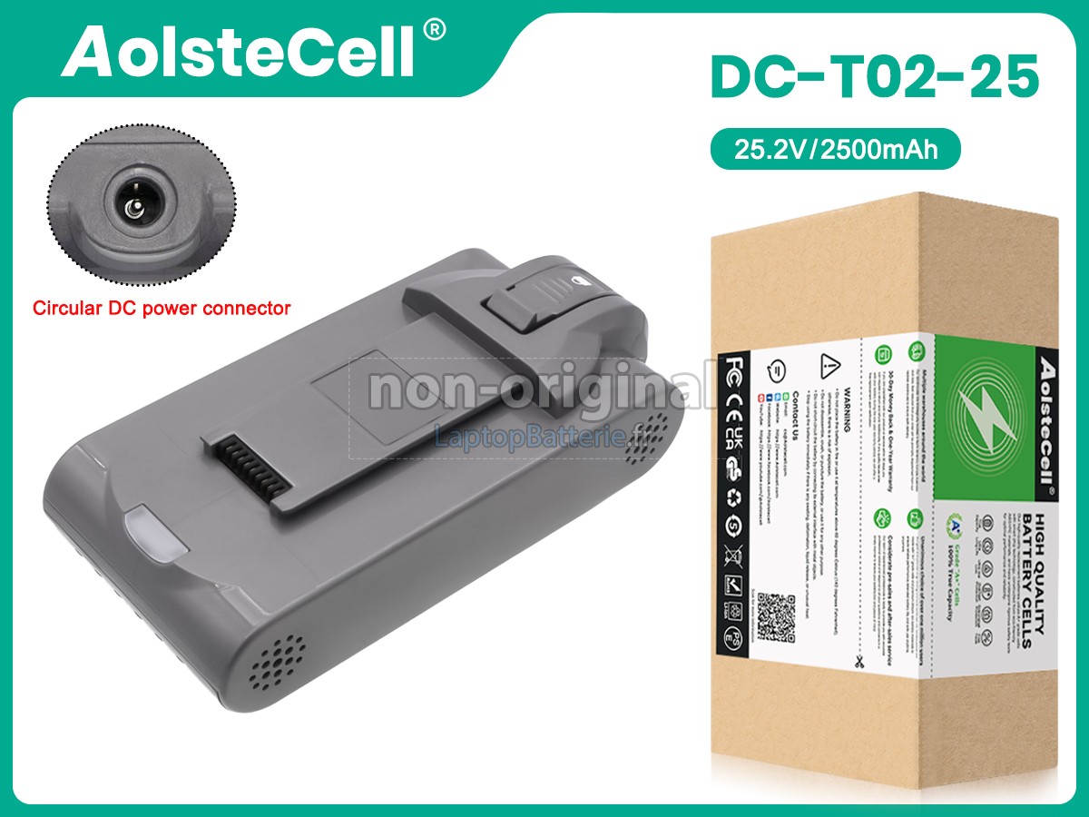 Batterie pour SUPOR DC-T02-25