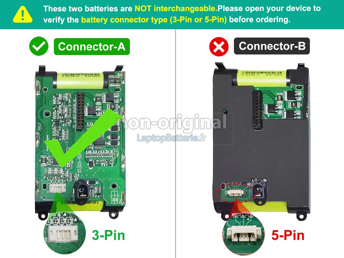 Batterie pour SUPOR VCS63A-C10