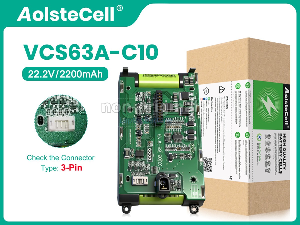 Batterie pour SUPOR VCS63A-C10