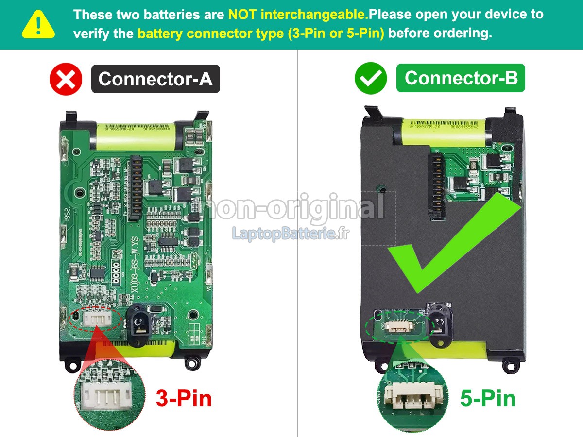 Batterie pour SUPOR VCS63A-C10