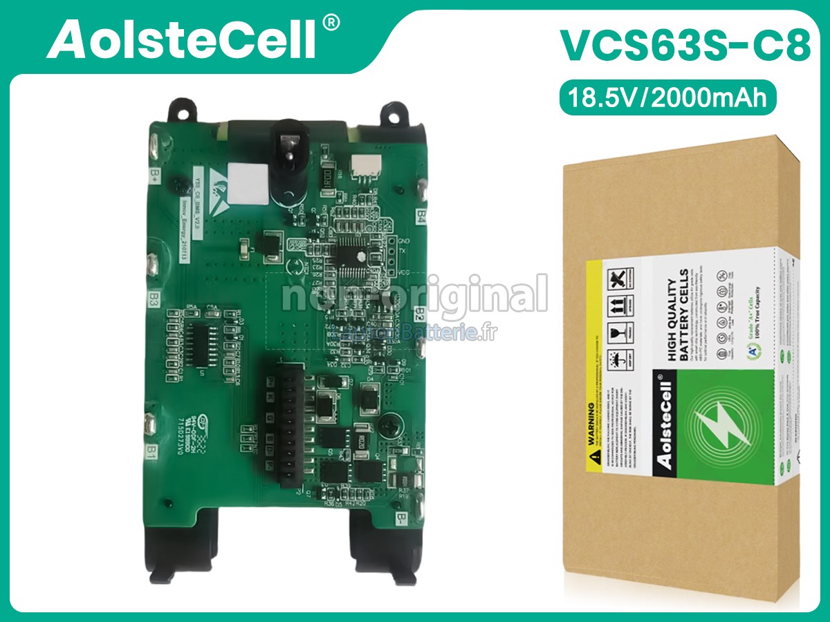 Batterie pour SUPOR VCS63S-C8 PRO