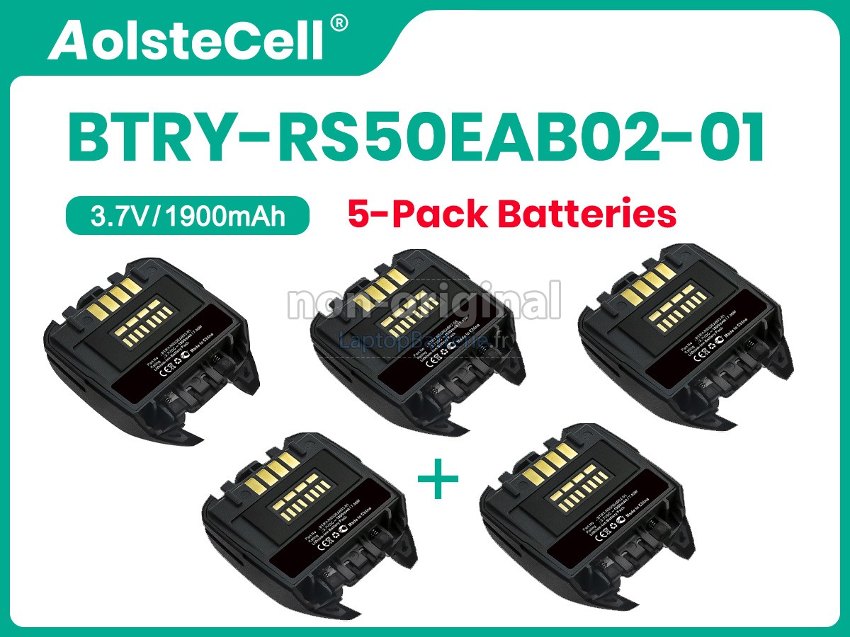 Batterie pour Symbol BTRY-RS50EAB02-01