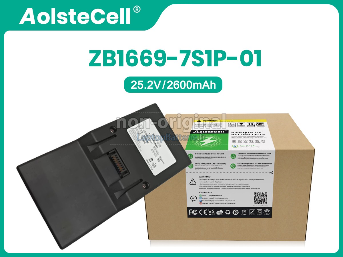 Batterie pour TEK ZB1669-7S1P-01