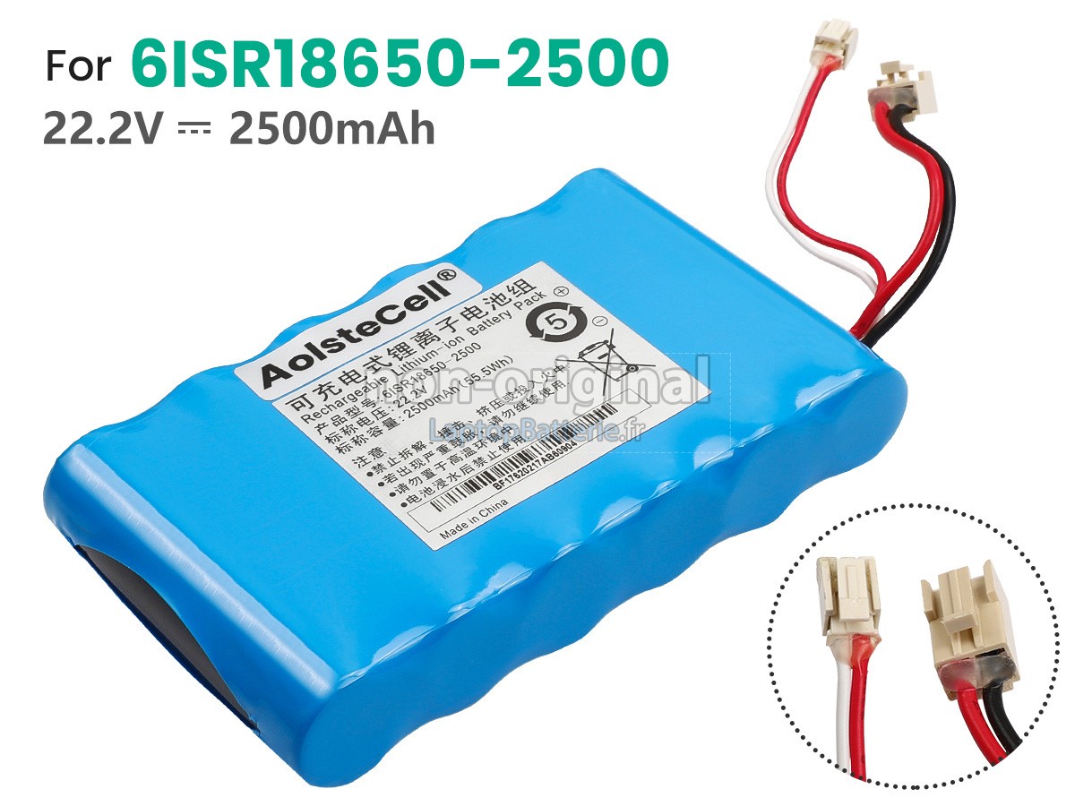 Batterie pour Tineco 6ISR18650-2500
