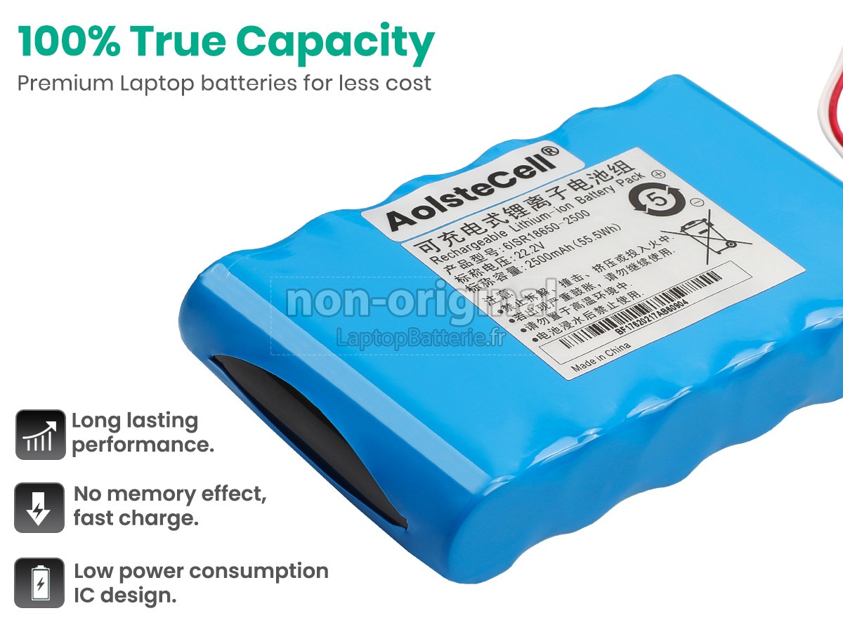 Batterie pour Tineco 6ISR18650-2500