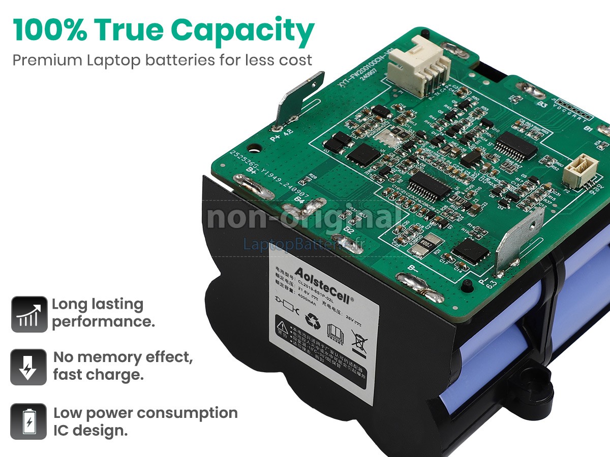 Batterie pour Tineco CL2019-6S1P-028