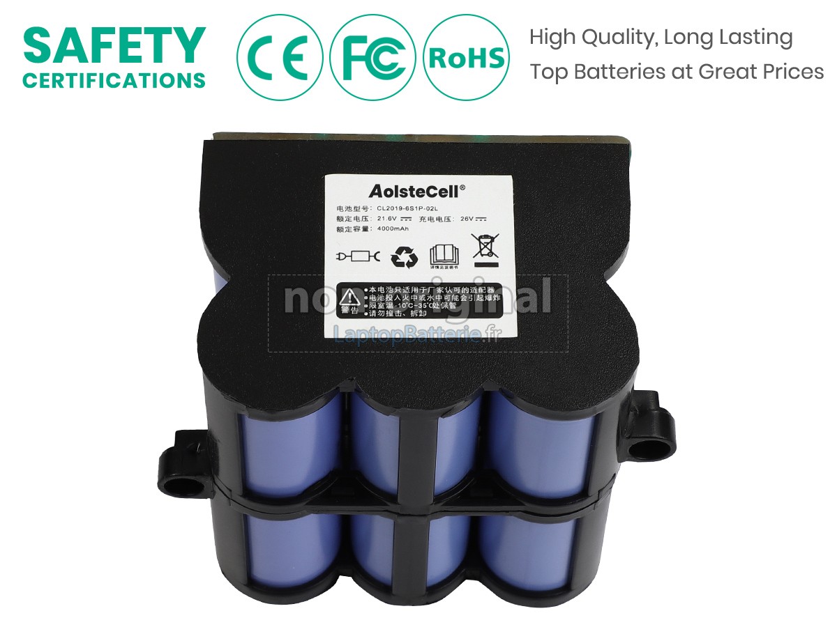 Batterie pour Tineco CL2019-6S1P-028