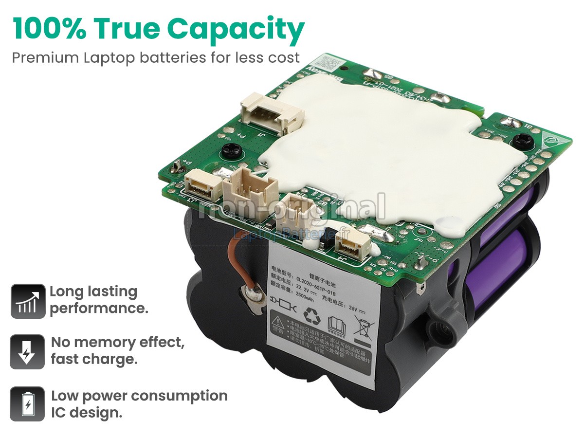 Batterie pour Tineco FLOOR ONE 2.0 SLIM