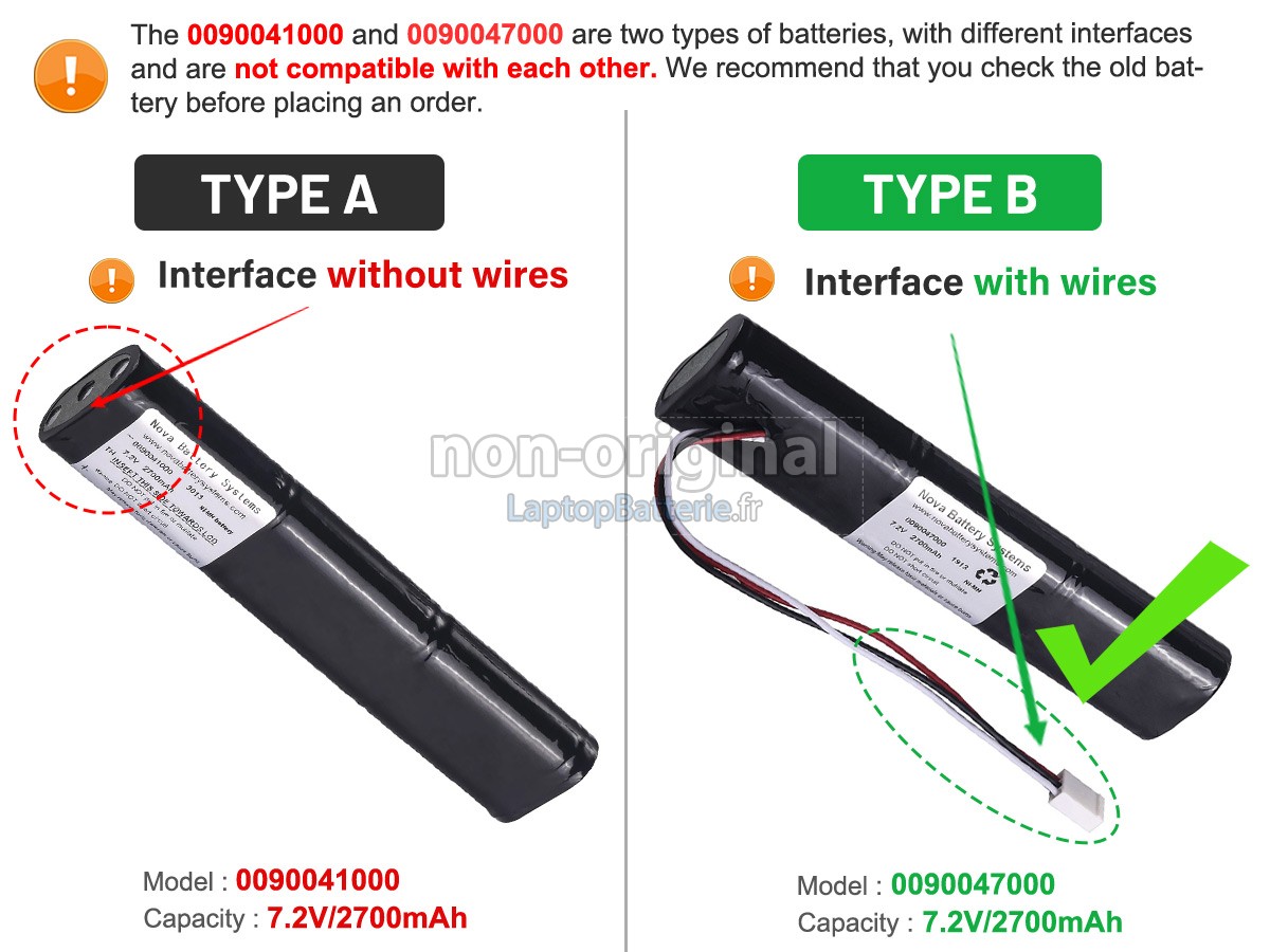 Batterie pour Trilithic 860DSP