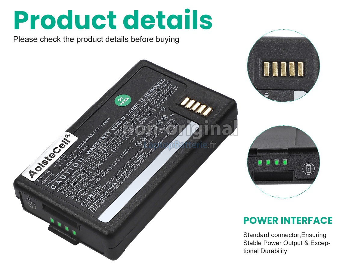 Batterie pour Trimble VX TOTAL STATION