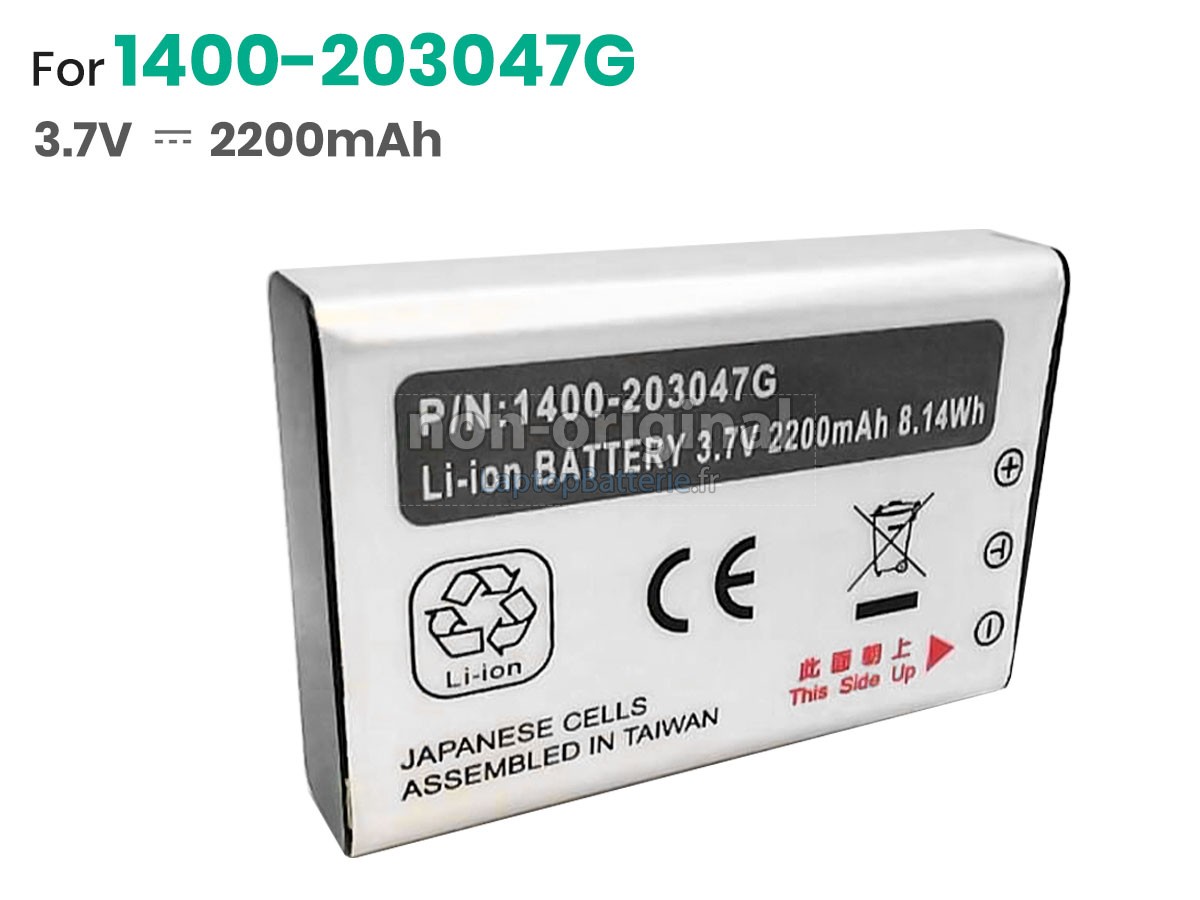 Batterie pour Unitech 1400-900009G