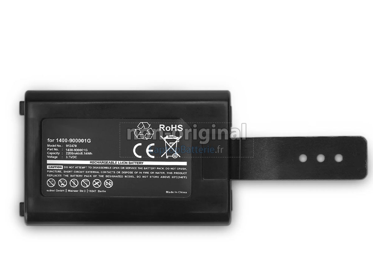 Batterie pour Unitech 1400-910006G