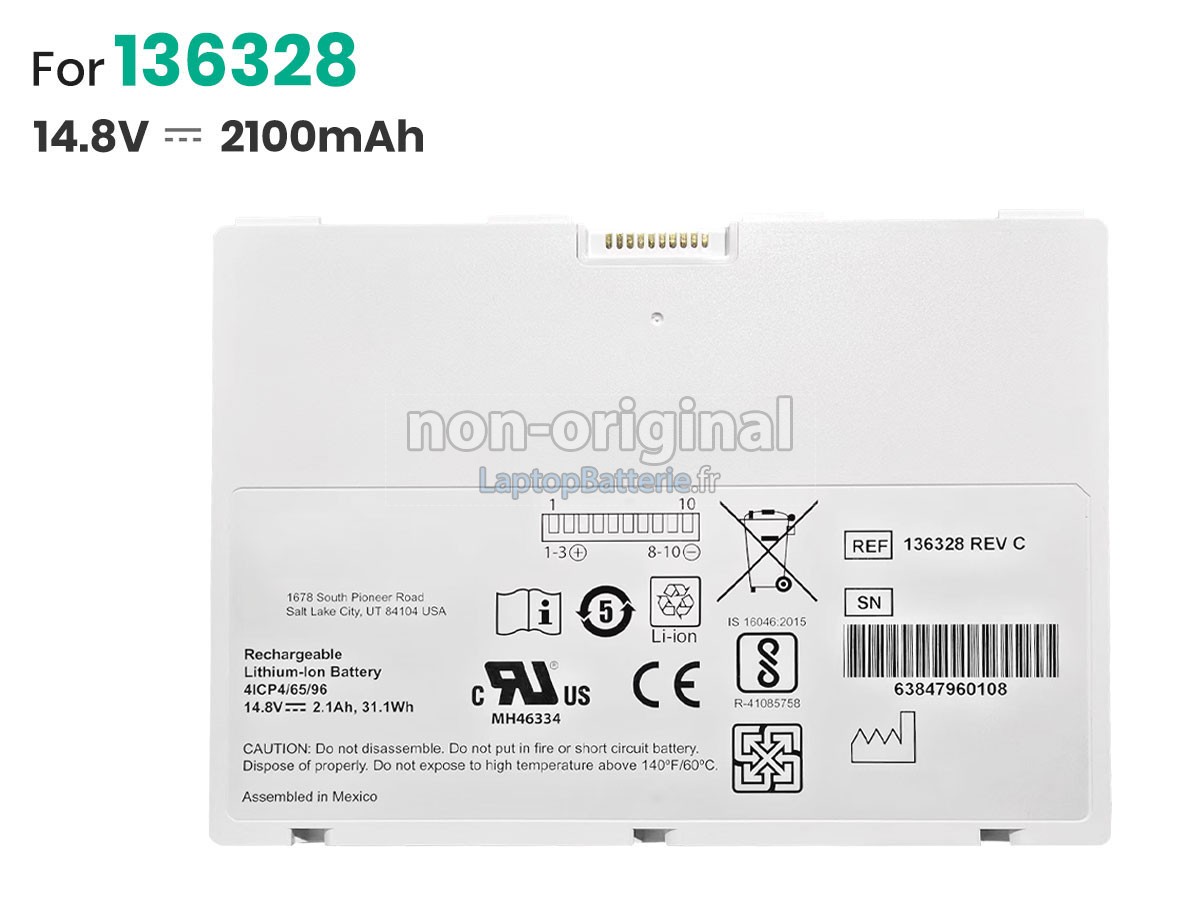 Batterie pour Varian TMS 300R