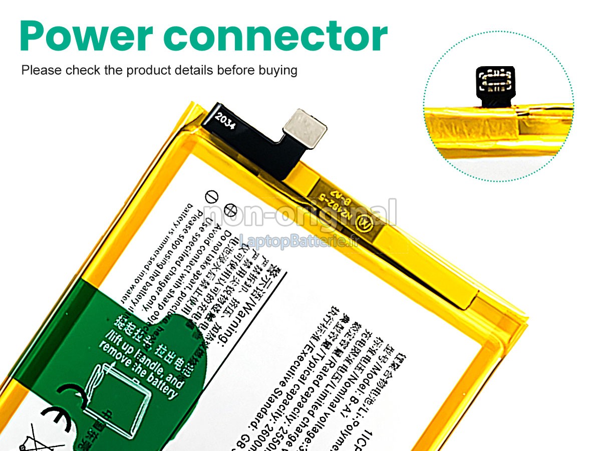 Batterie pour Vivo B-A7