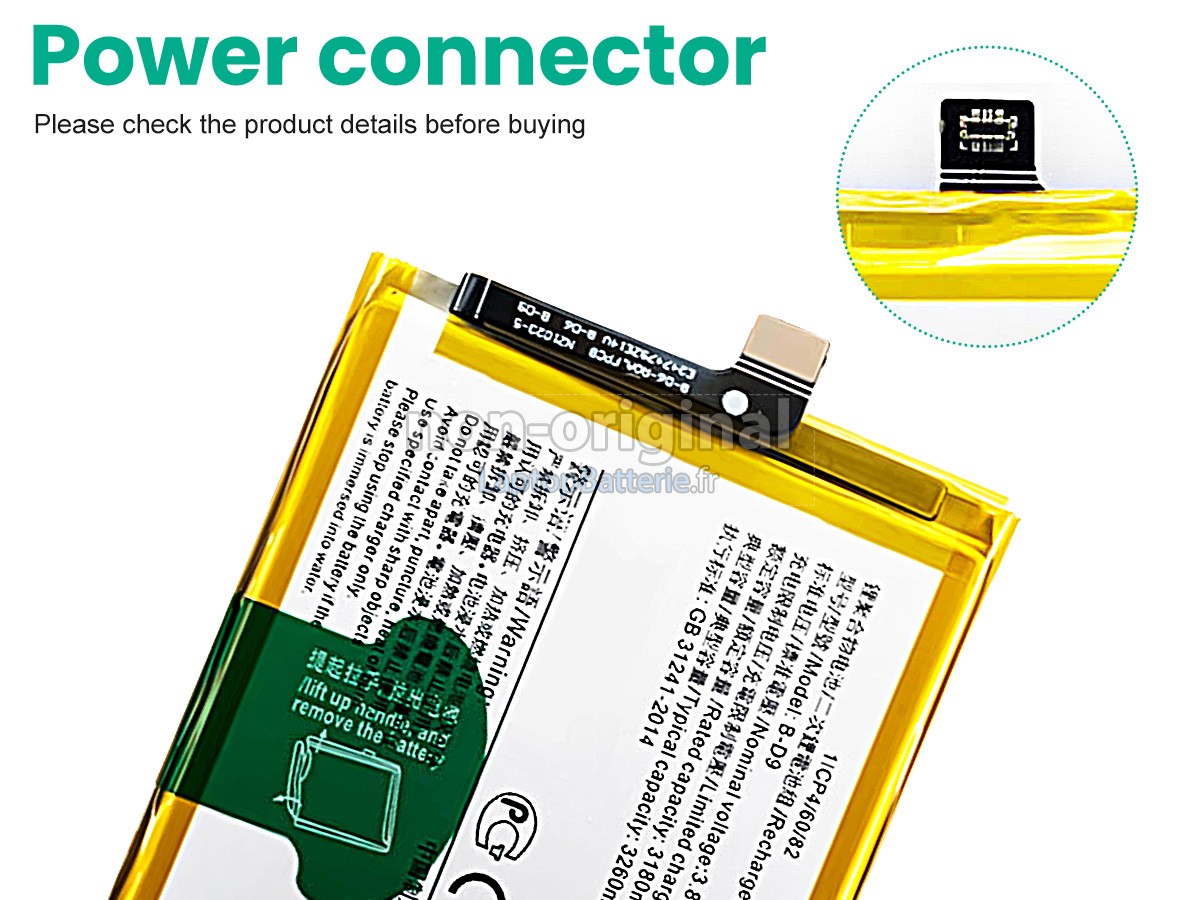 Batterie pour Vivo B-D9