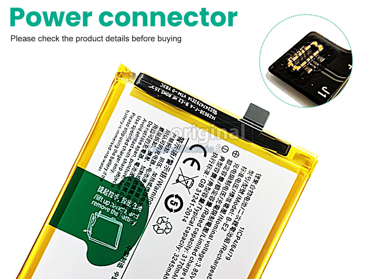 Batterie pour Vivo B-E2