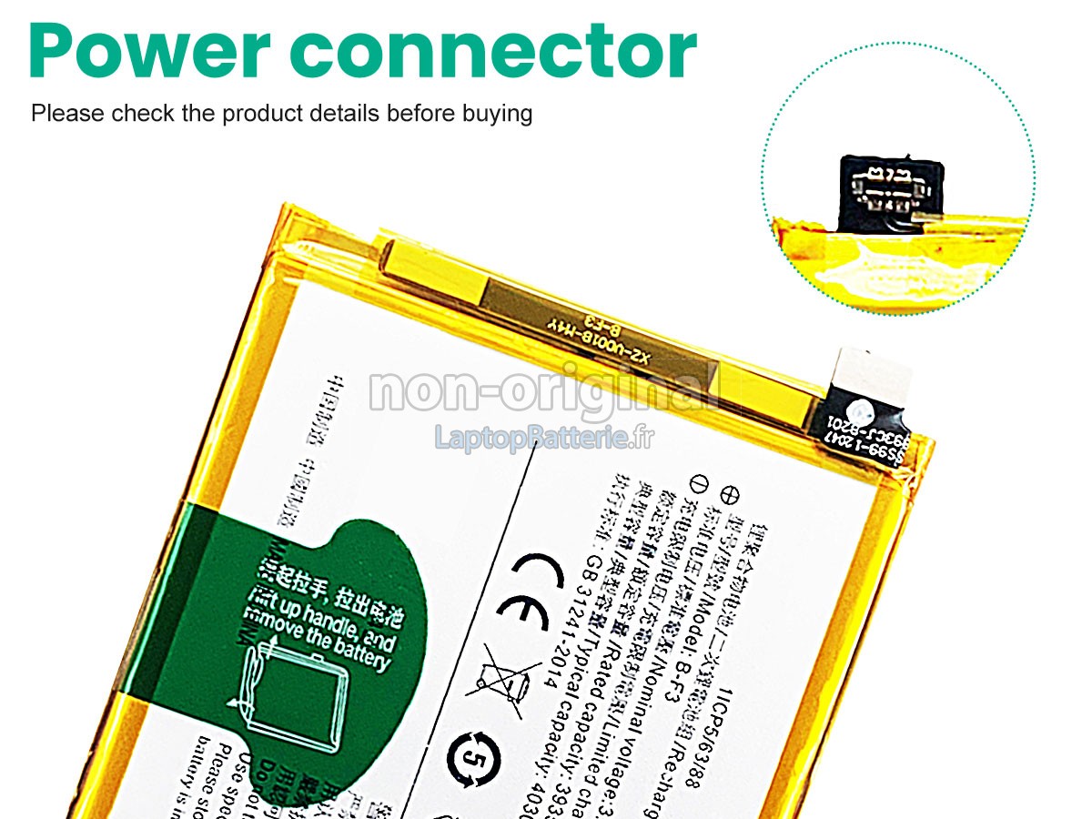 Batterie pour Vivo B-F3