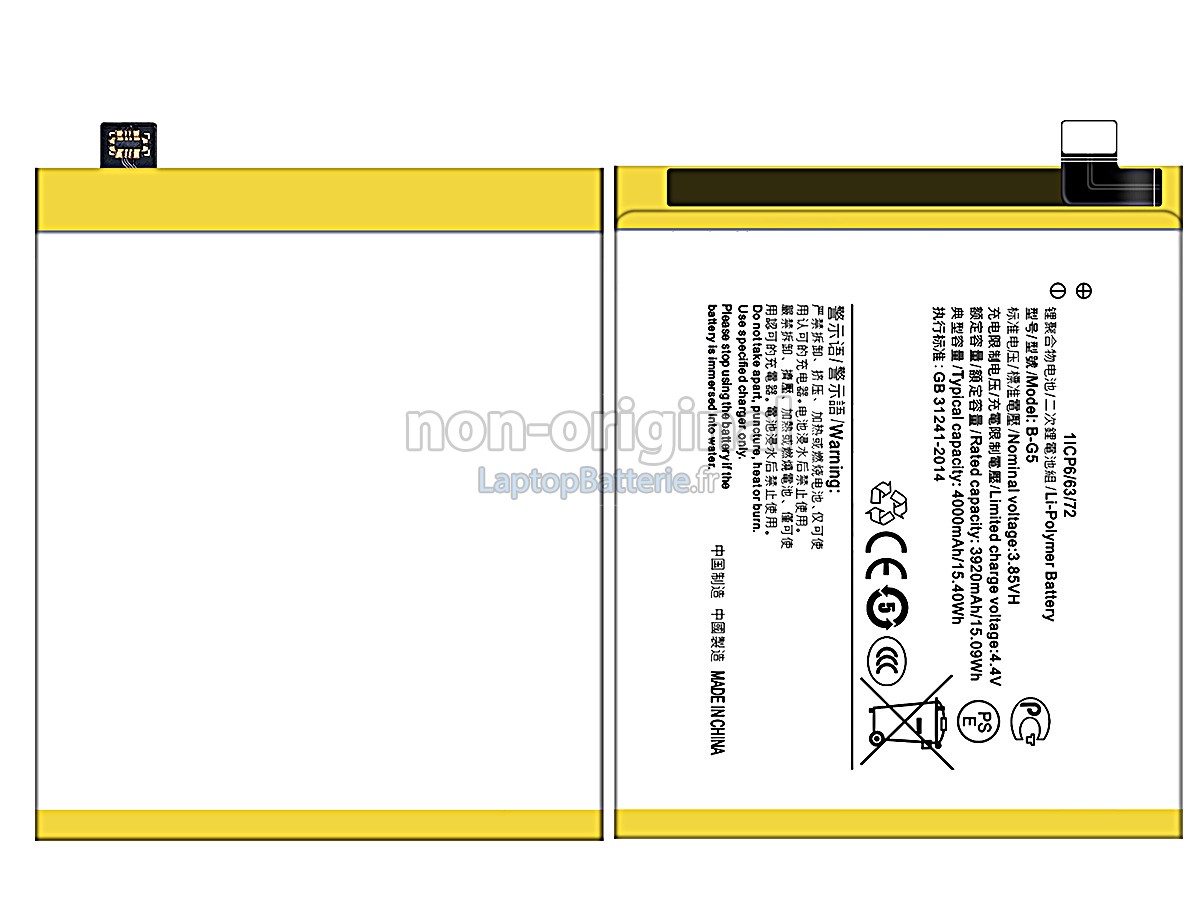 Batterie pour Vivo B-G5