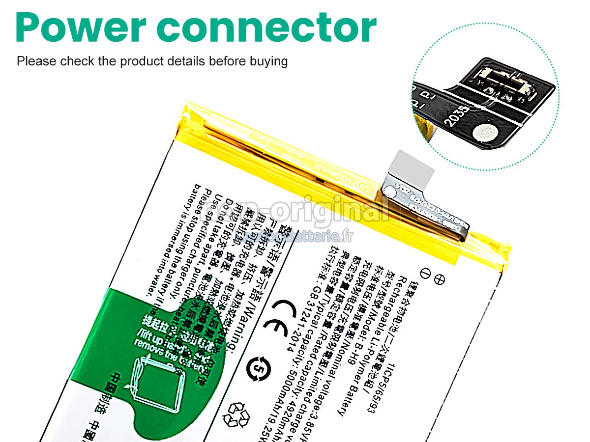 Batterie pour Vivo B-H9