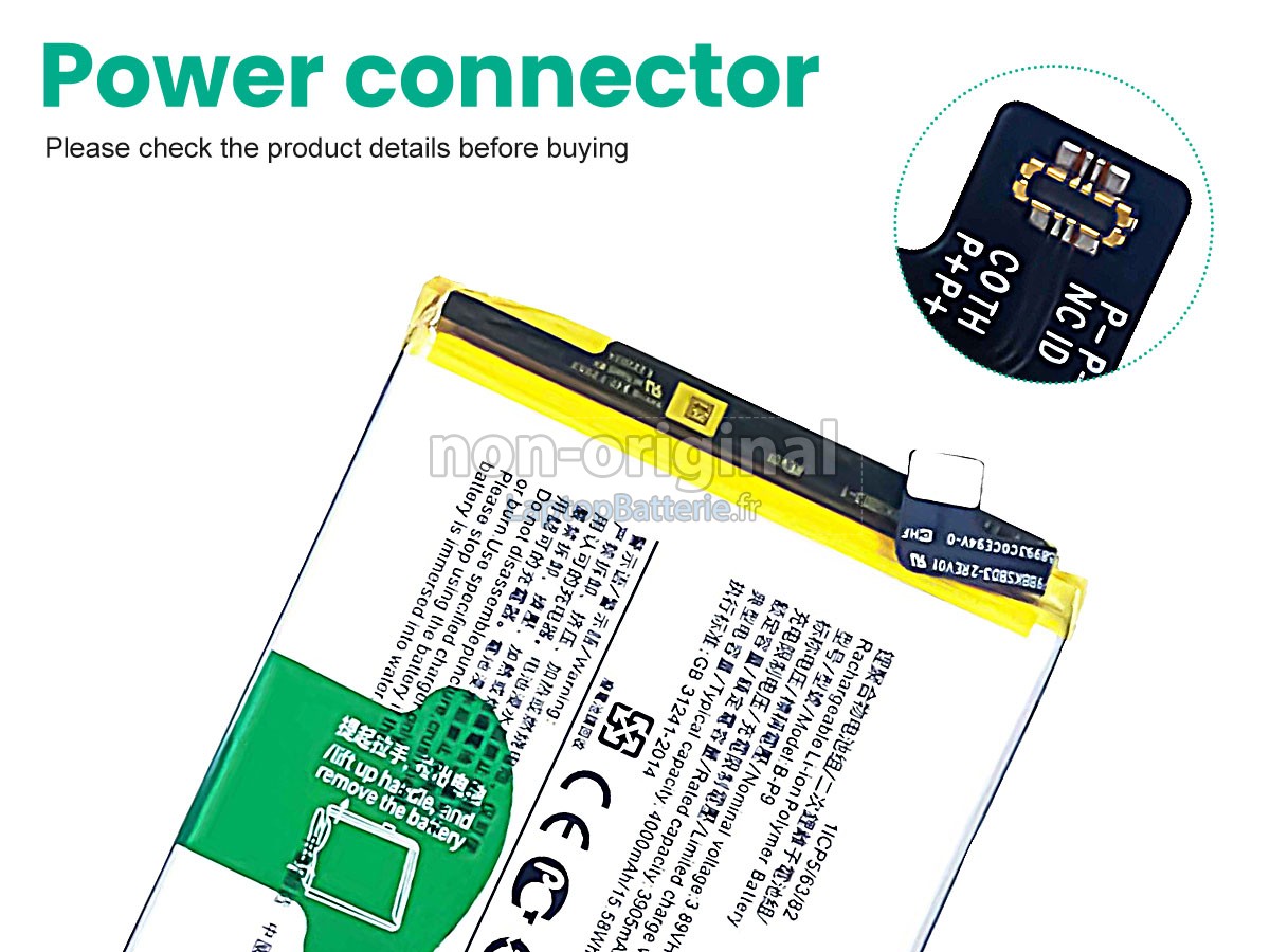 Batterie pour Vivo B-P9