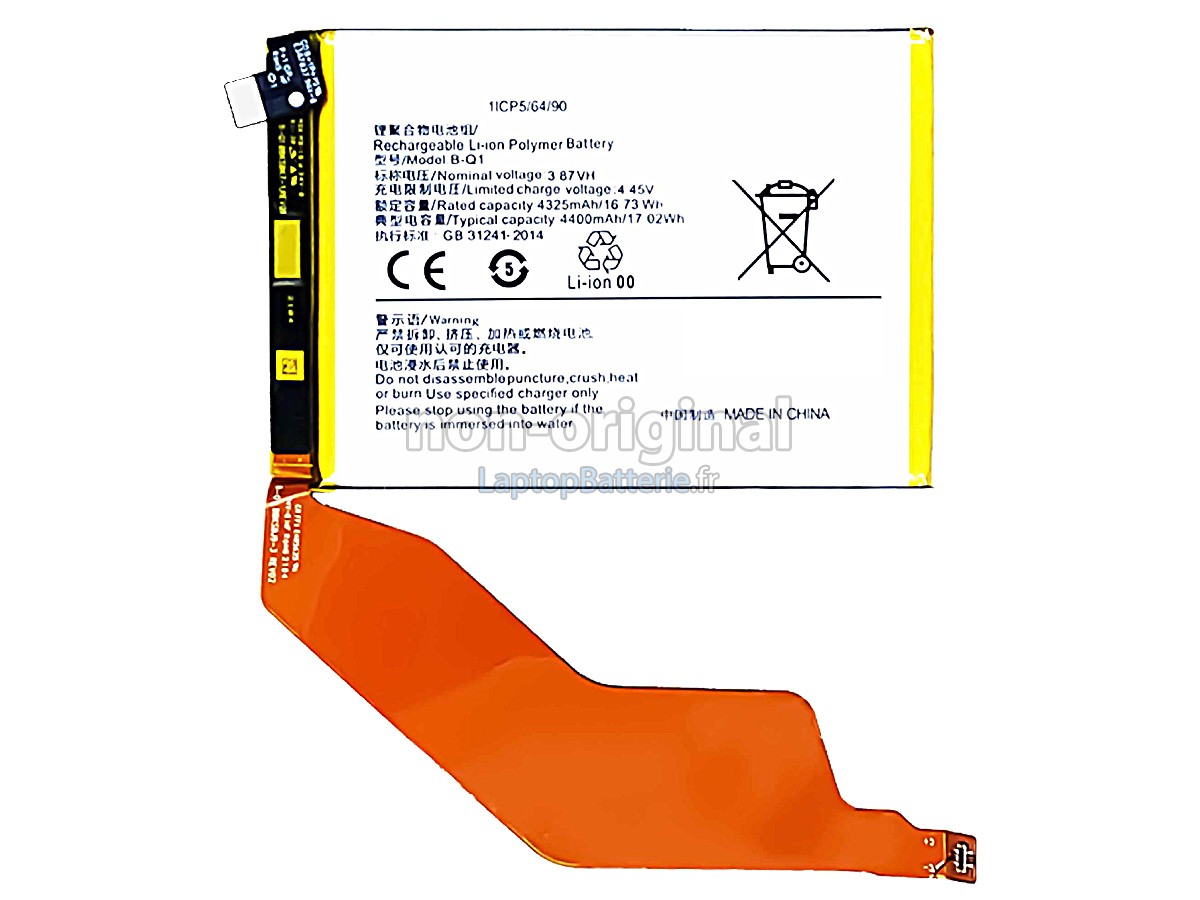 Batterie pour Vivo B-Q1