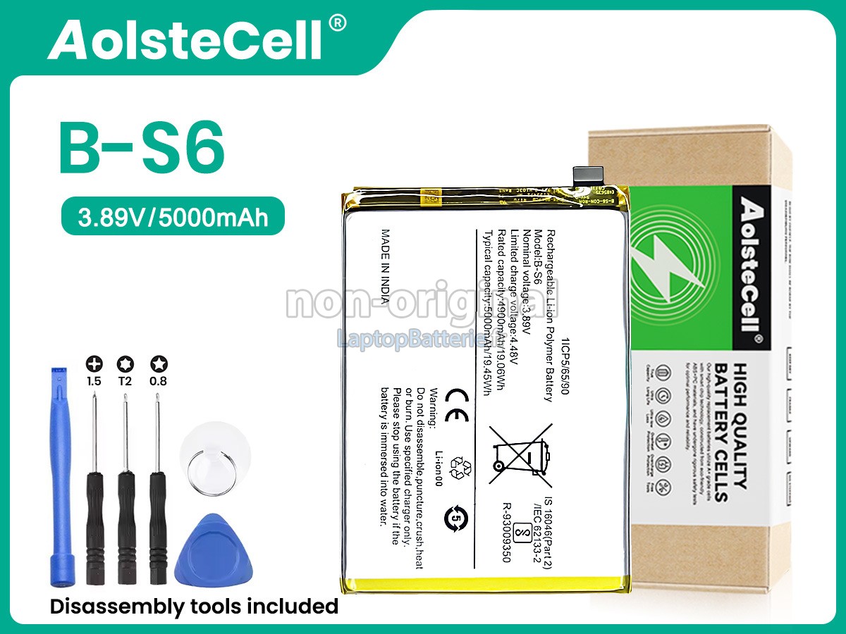 Batterie pour Vivo IQOO Z5 5G V2148A