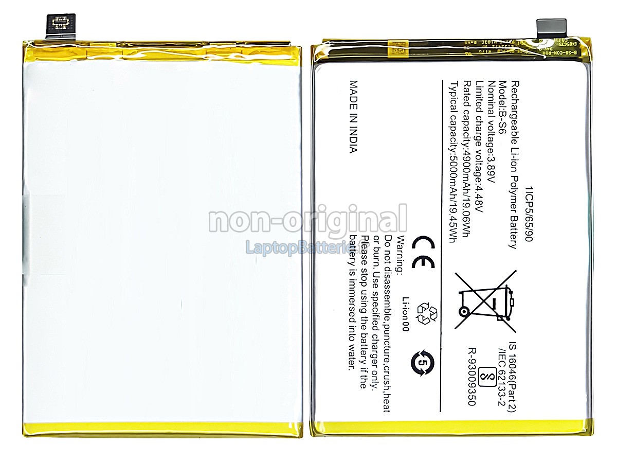 Batterie pour Vivo IQOO Z5 5G V2148A