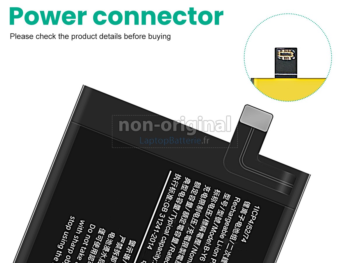 Batterie pour Vivo B-Y6