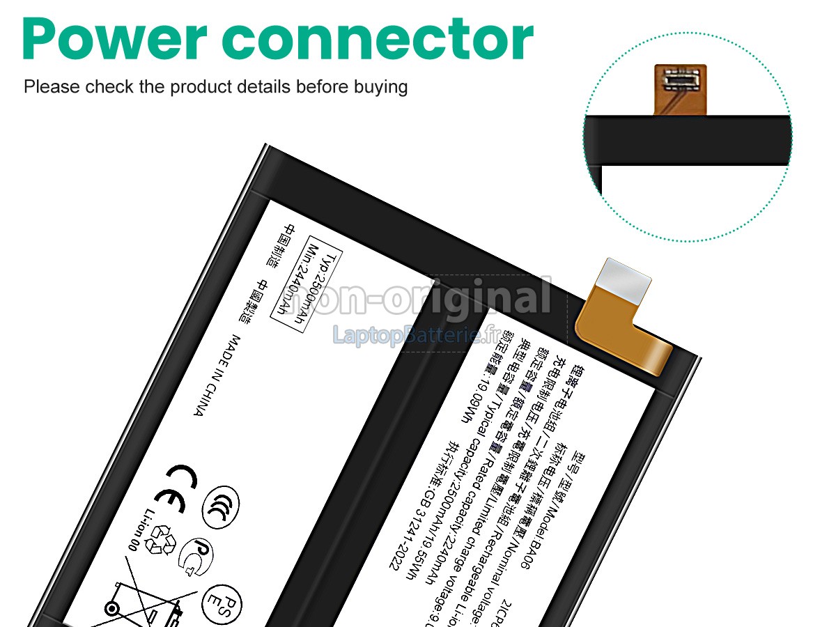 Batterie pour Vivo BA06