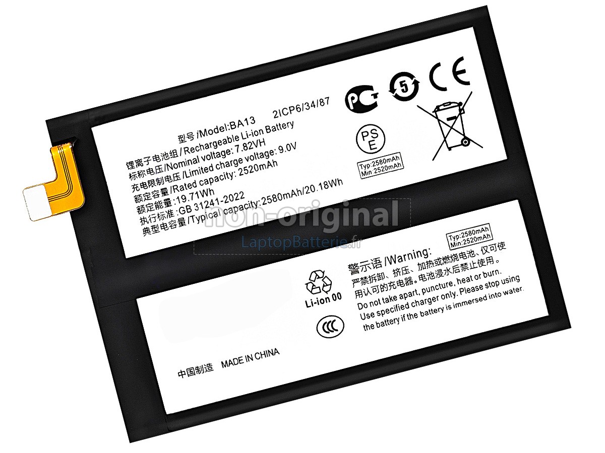 Batterie pour Vivo BA13
