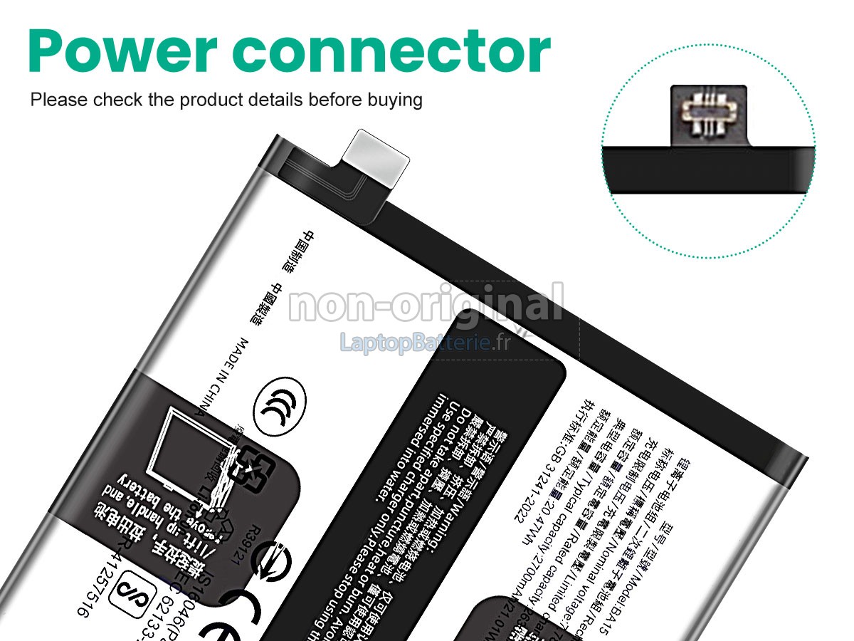 Batterie pour Vivo BA15