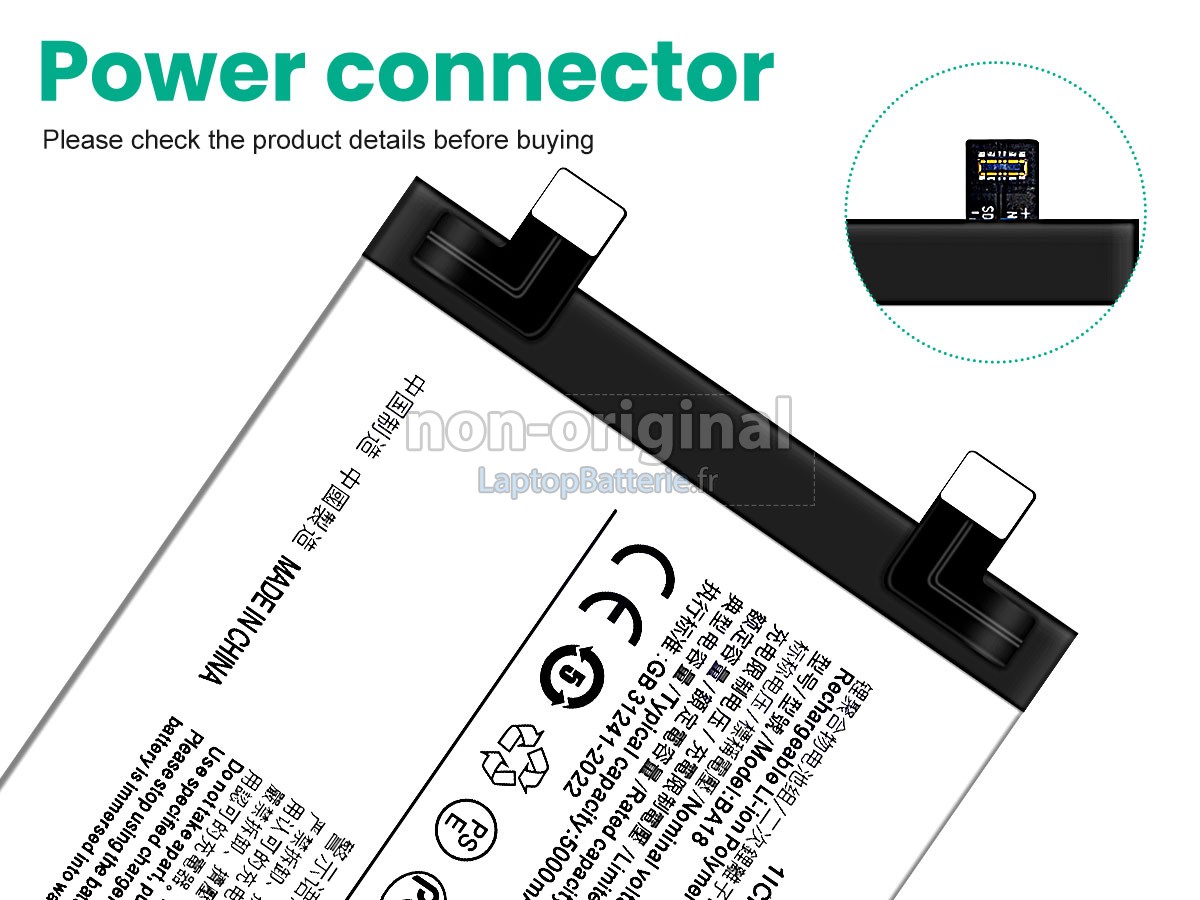 Batterie pour Vivo BA18