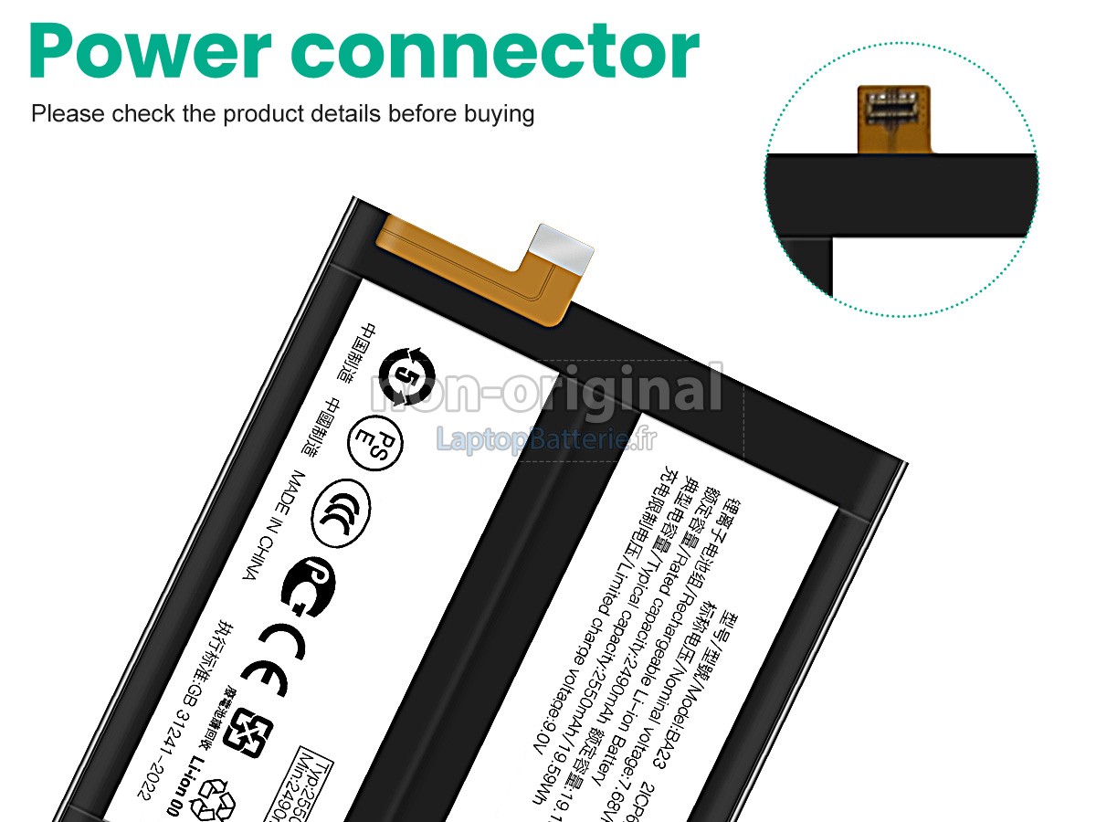 Batterie pour Vivo BA23