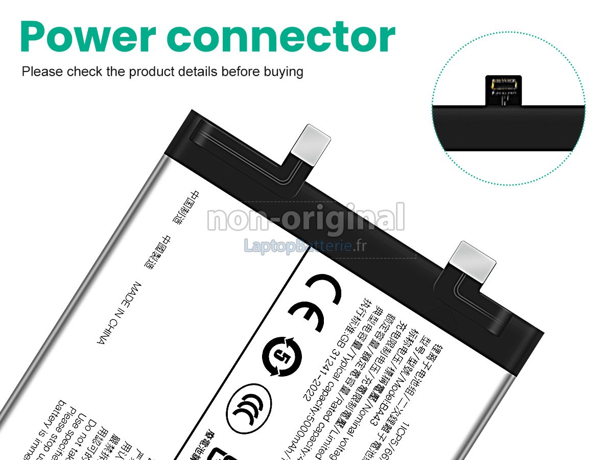 Batterie pour Vivo BA43