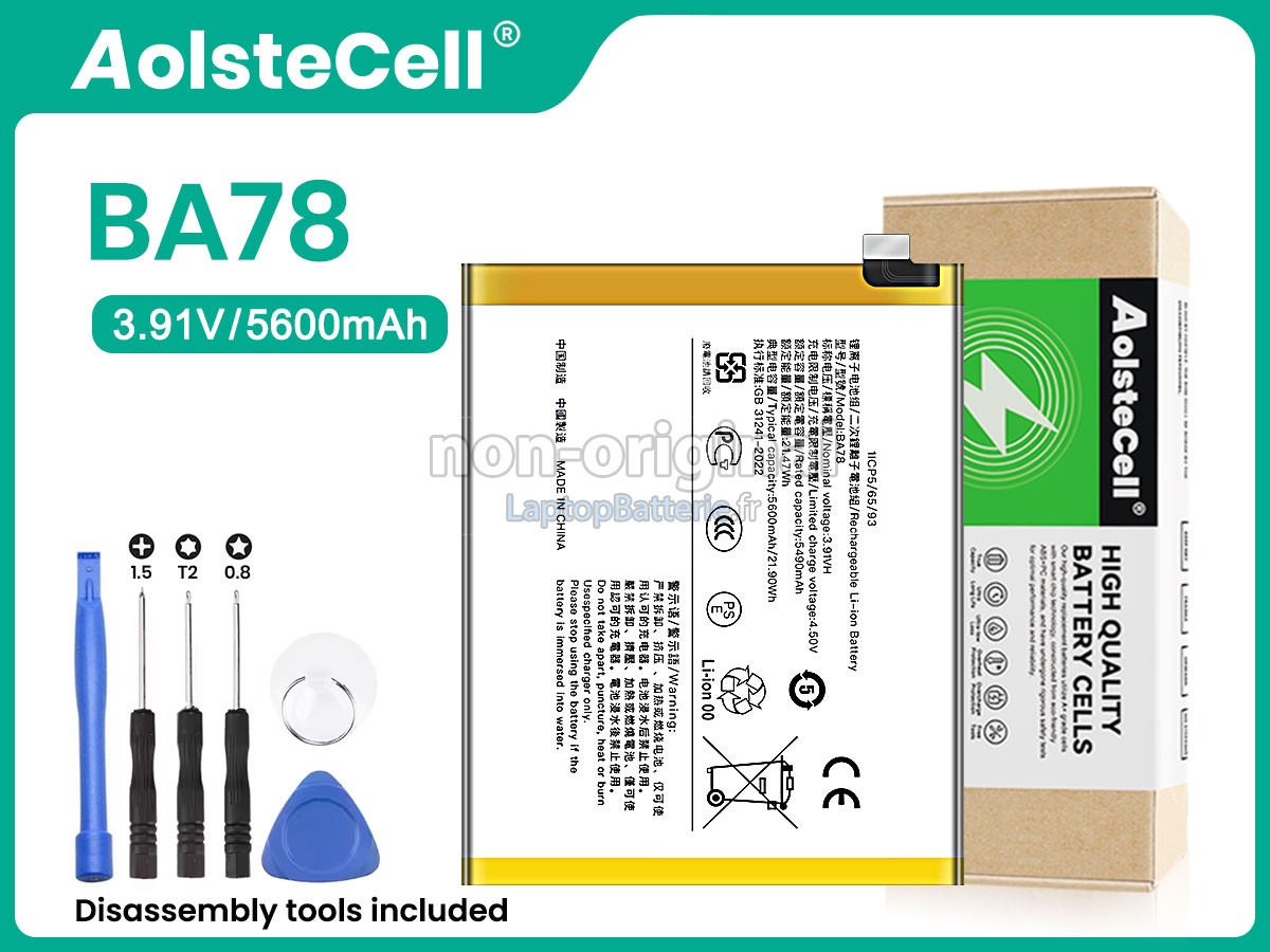 Batterie pour Vivo BA78