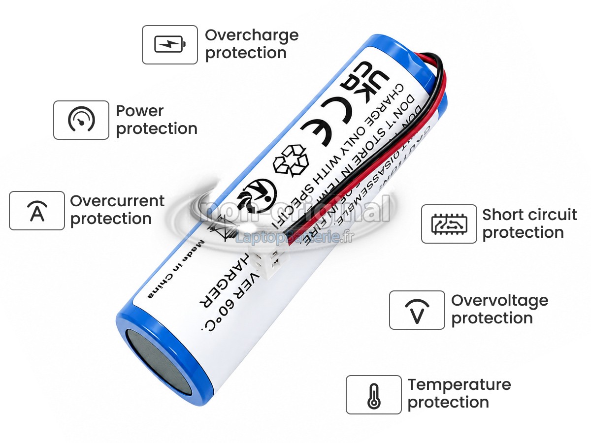 Batterie pour Wahl 93837-200