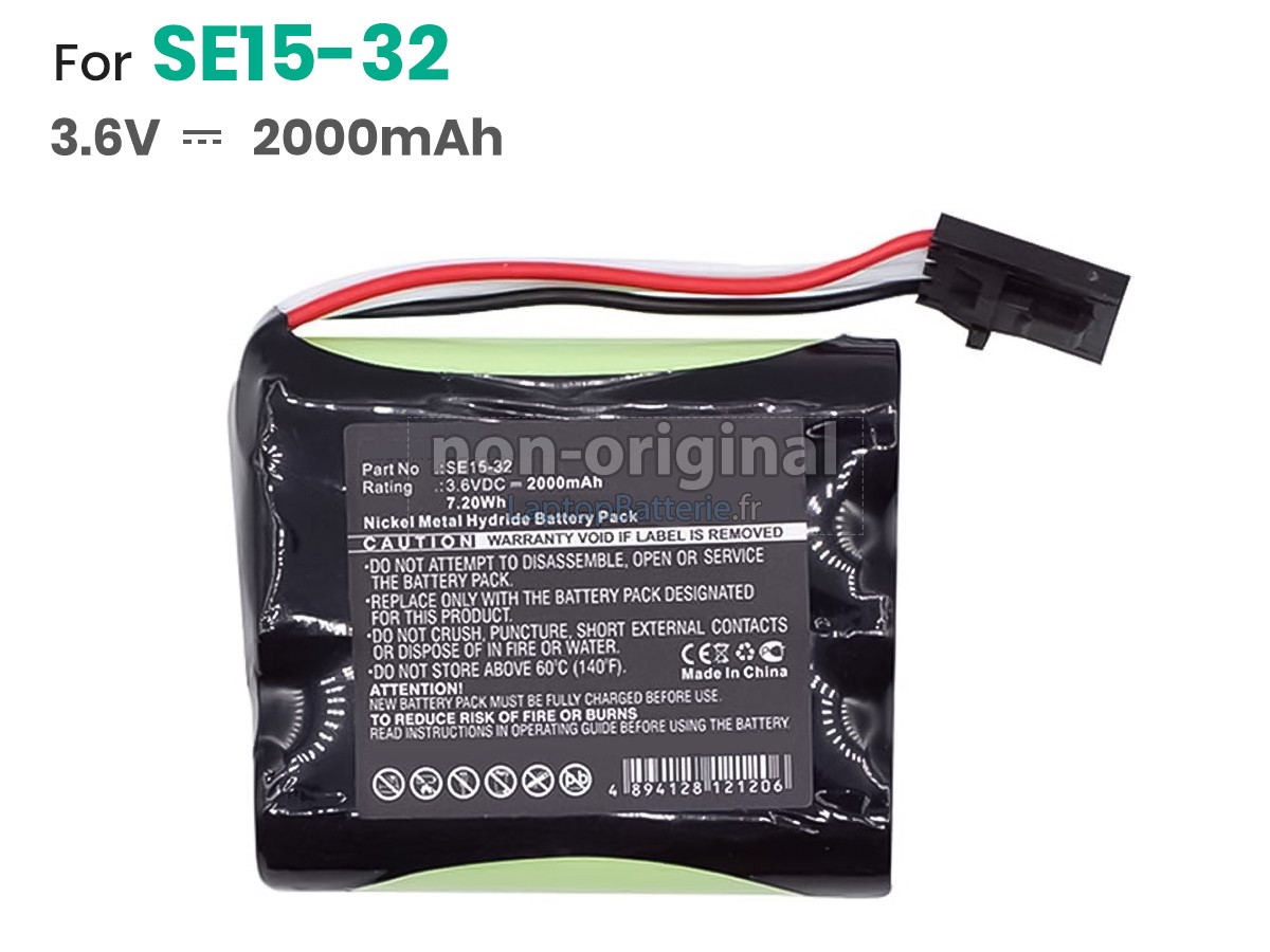 Batterie pour X Rite SE15-32