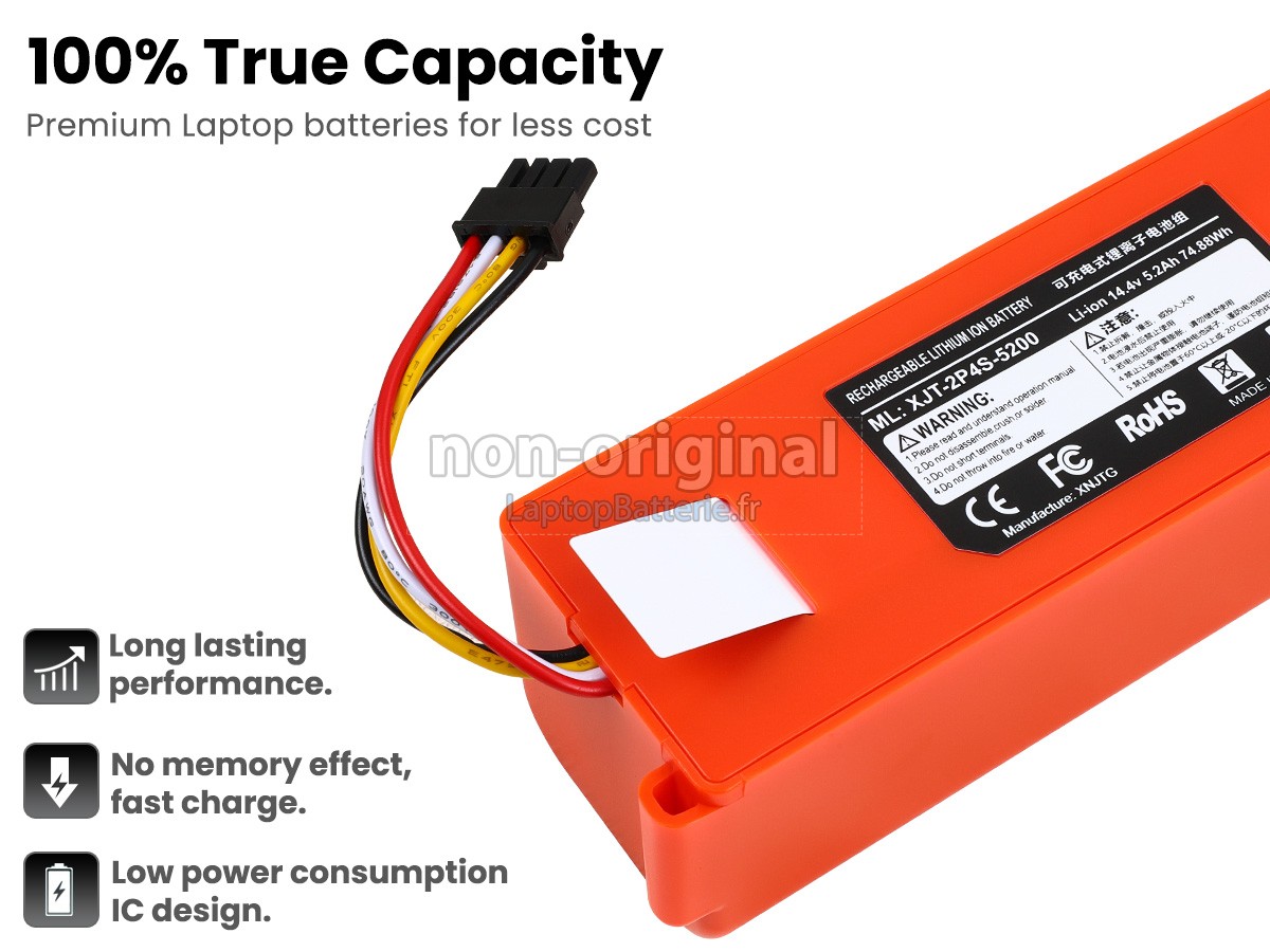 Batterie pour XiaoMi MOP 2 PRO+