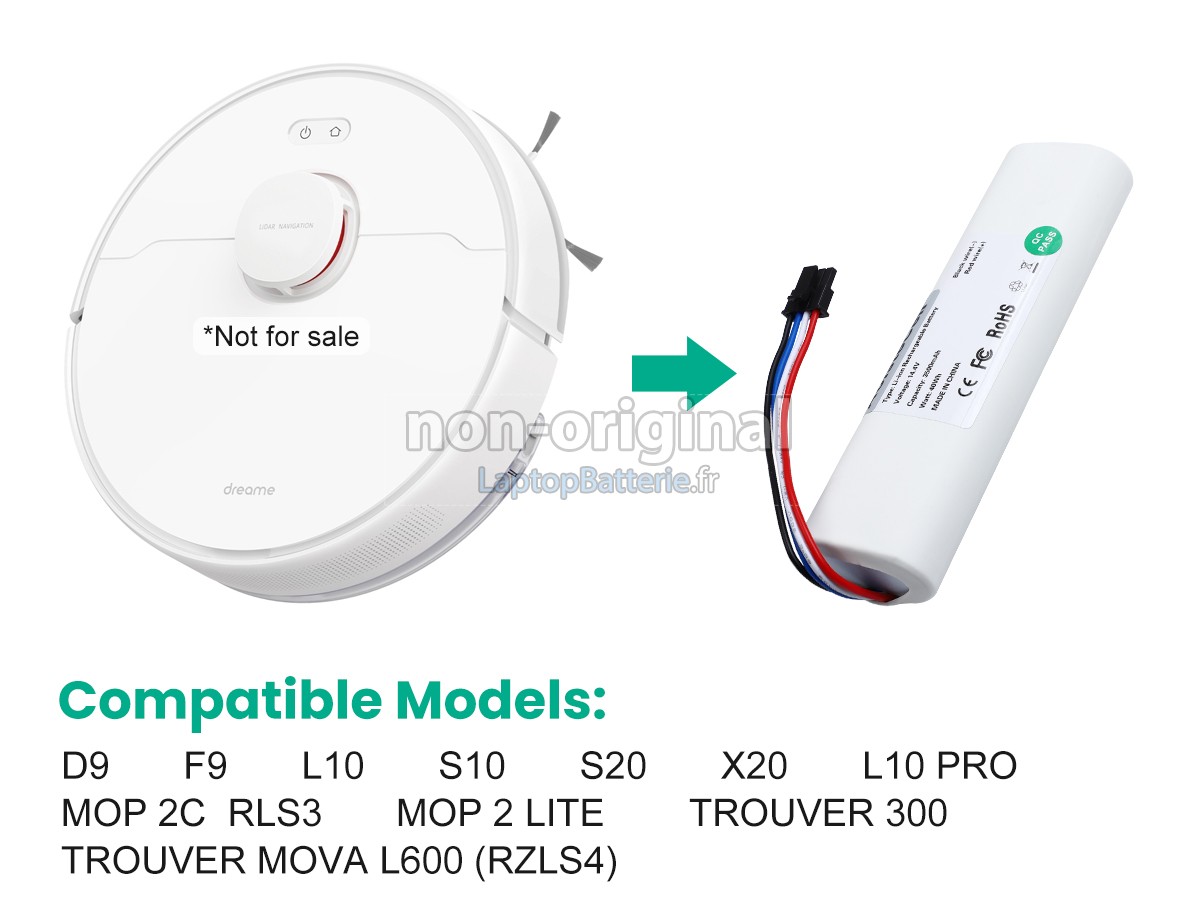 Batterie pour XiaoMi ROBOT VACUUM S20