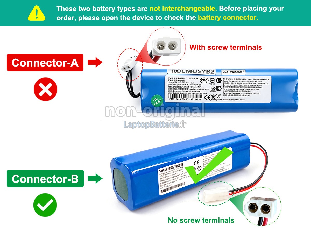 Batterie pour XiaoMi SYB2 PRO