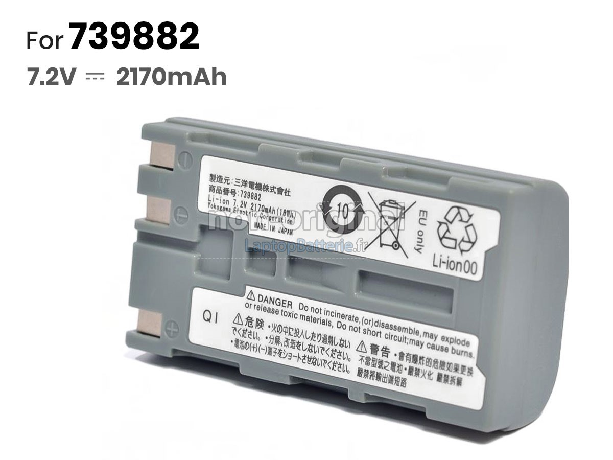 Batterie pour Yokogawa OTDR AQ1200B