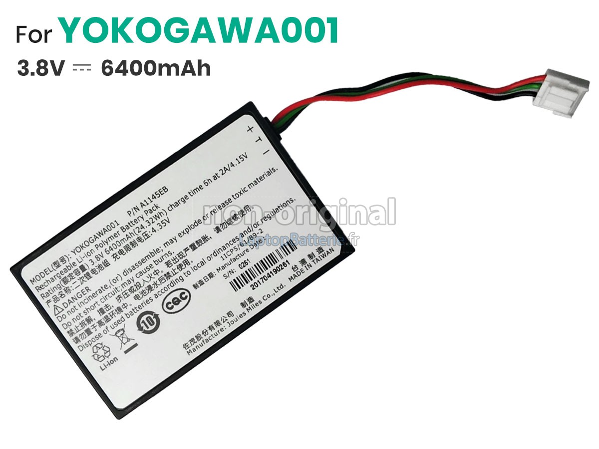 Batterie pour Yokogawa AQ1000